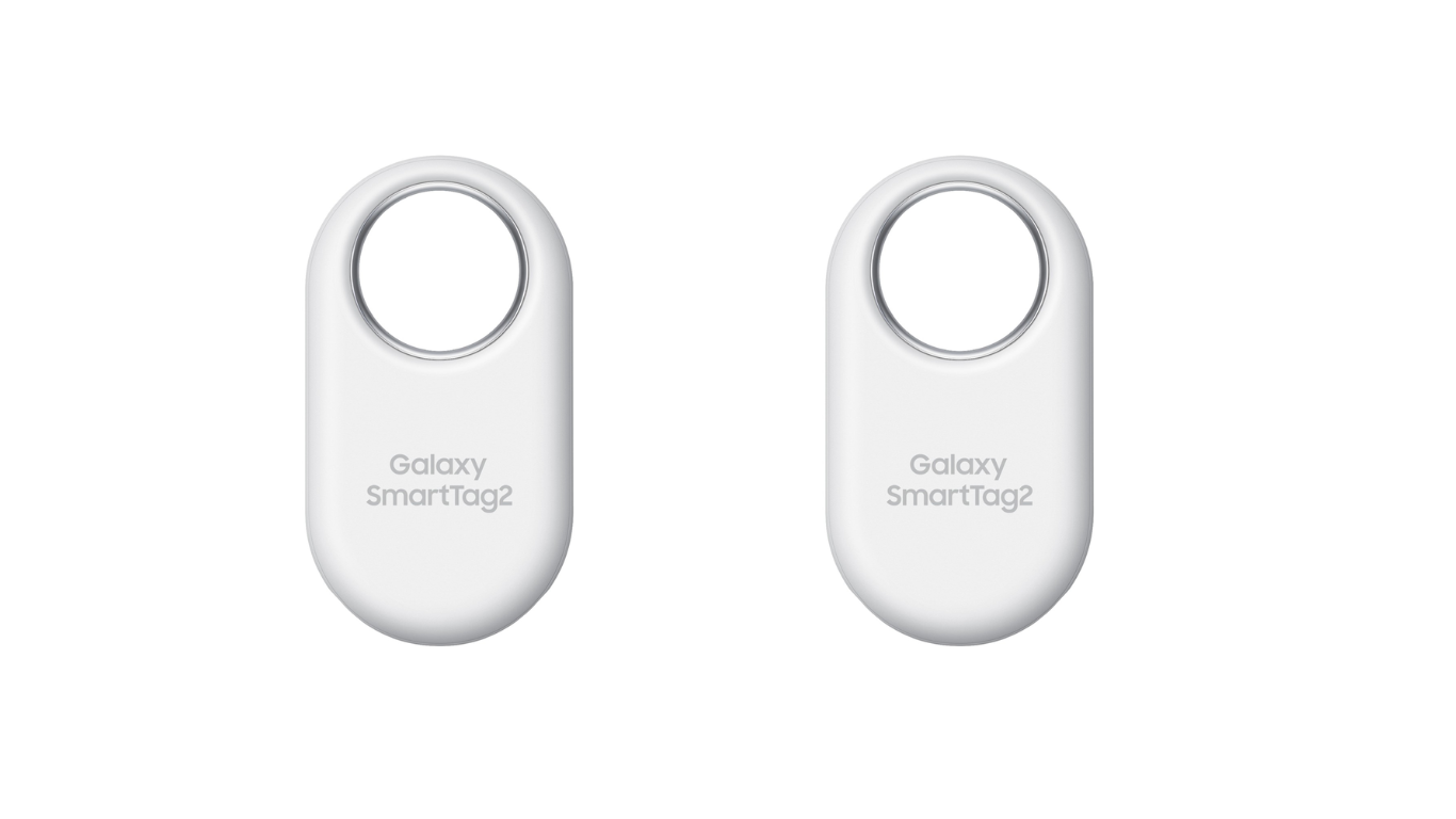 Samsung - Galaxy SmartTag2 White - 2x Bundle