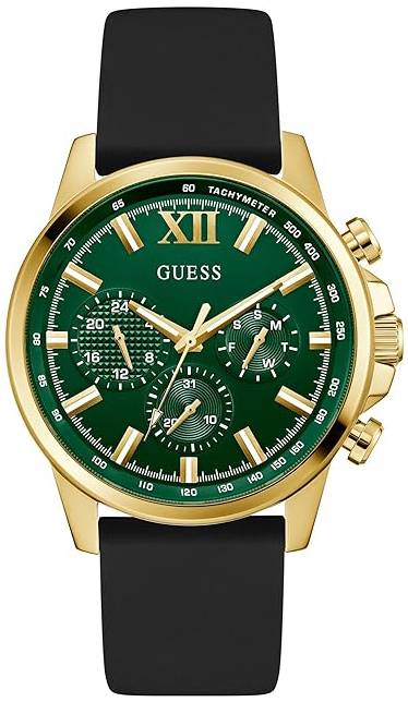 Guess Herreur GW0913G4 Walker Grøn/Gummi Ø41 mm