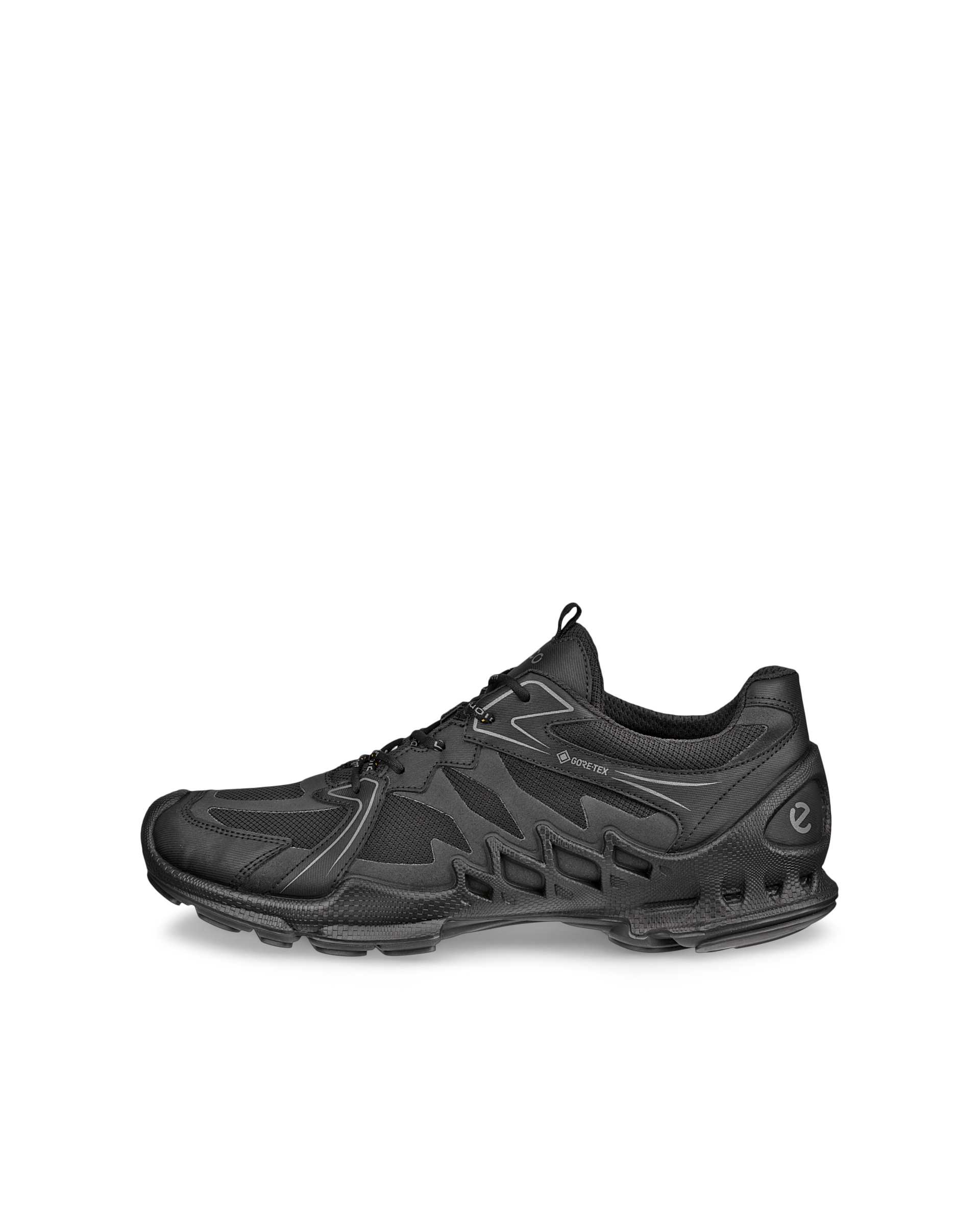ECCO BIOM AEX - Baskets de plein air en toile Gore-Tex pour homme - Noir - 42