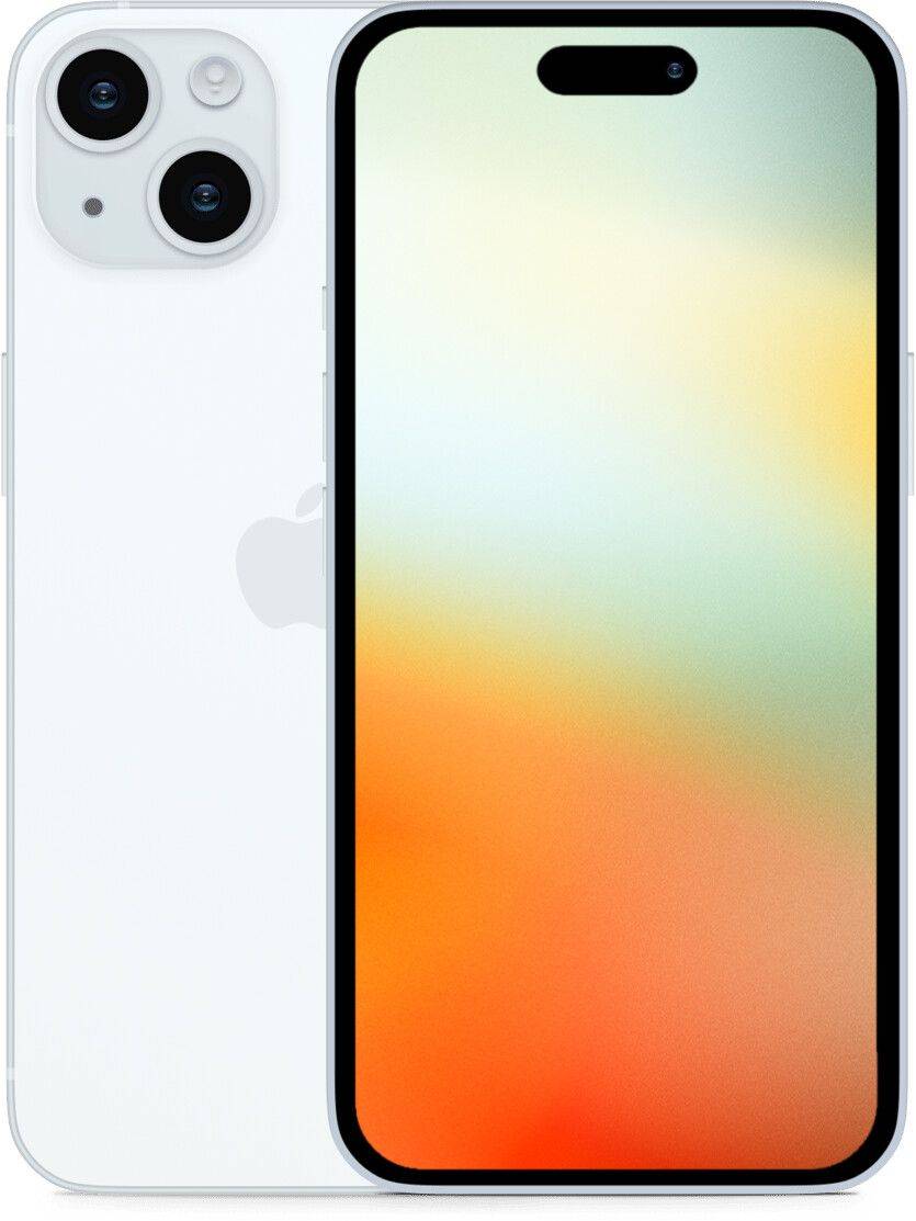 Begagnad Apple iPhone 15 garanti - 1 års garanti - Bra kosmetiskt skick - 128GB - Blå (128 GB)