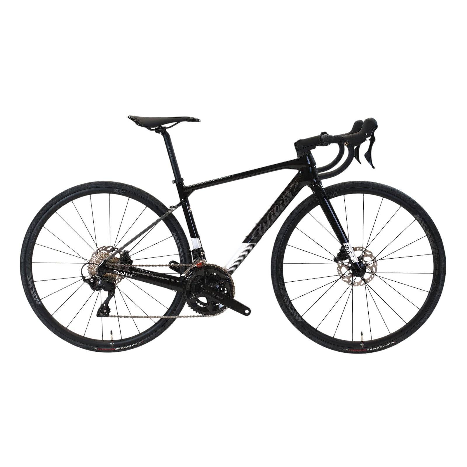 Wilier Garda 2024 - Shimano 105 Di2 2x12sp - Wilier RX 26 - 013 / xl / black-grey/glossy