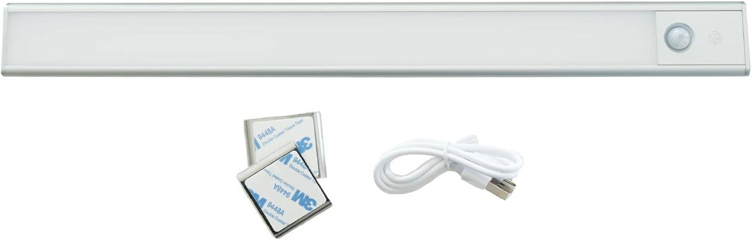 LED genopladelig sensorlampe skabslys 40 cm