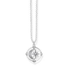 Thomas Sabo Halsband Stjärna & Måne Silver (Rörliga) - KE1985-643-14