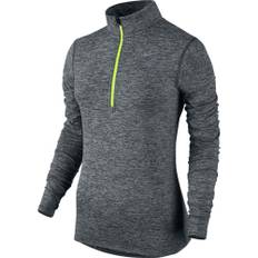 Nike - Element Half Zip - Dame  - M  - Grå