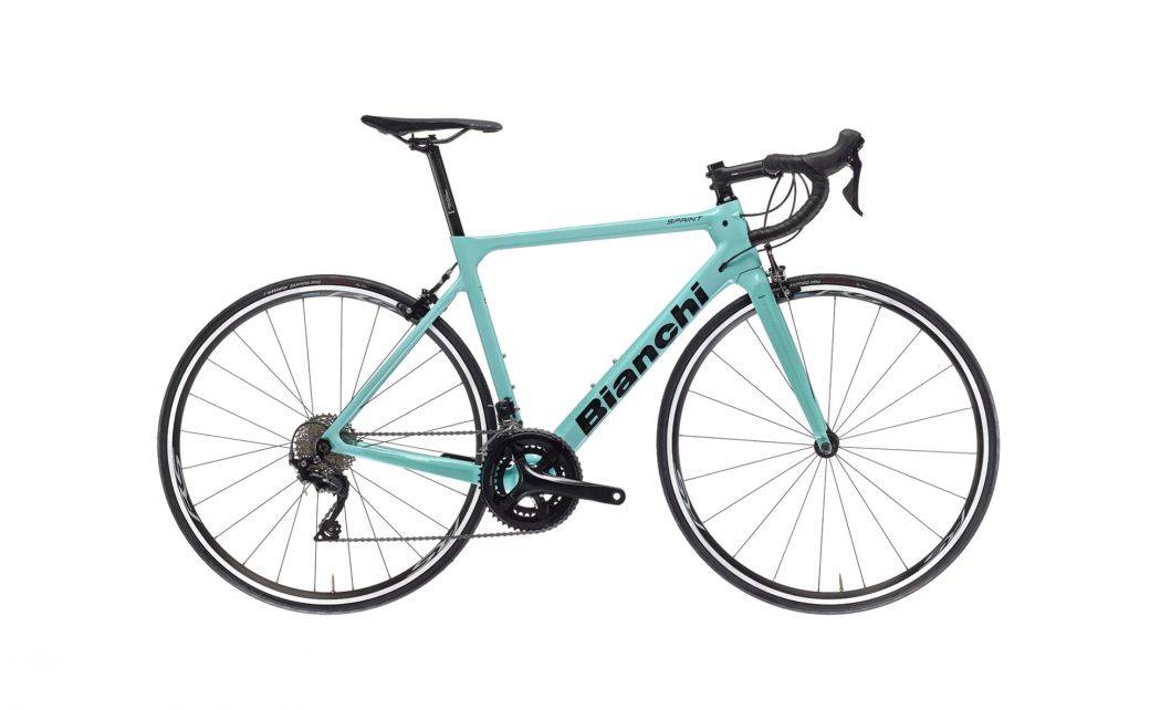 Bianchi Sprint 2021 - Shimano 105 11sp - Shimano WH-RS100 - 017 / 44 / 1D - CK16 / Black glossy