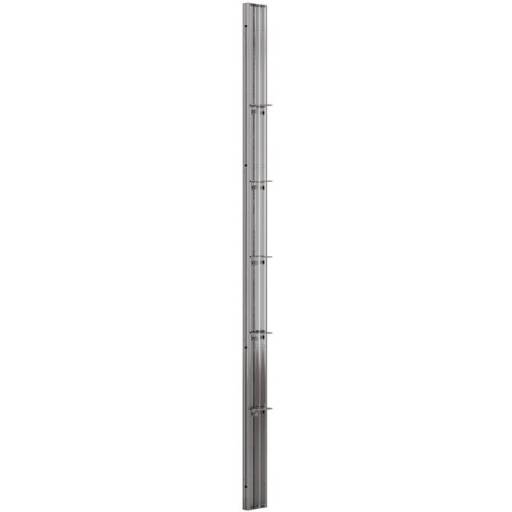 Dansani Match Tower brusehylde, model A, B & E, 10 cm, krom profil