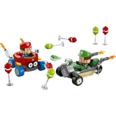 Lego Mario Kart – Baby Mario Mot Baby Luigi Byggklossar Super Mario 72034 lek figur