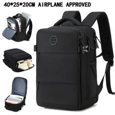 TEMU Travel Backpack For Women, Airline Approved Large Laptop Bag, 17.3 Inch Luggage Computer, Weekend Business Hiking Casual Daypack