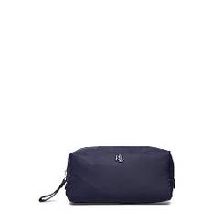 LAUREN RALPH LAUREN Nylon Cosmetic Pouch |Navy |One Size