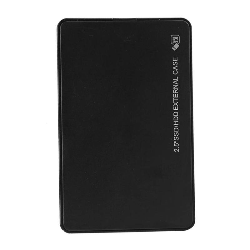 Vktech hdd case 2.5 '' sata till usb 3.0 adapter hårddiskhölje för ssd skivväska hdd box usb 2.0 hd extern hdd hölje - Svart