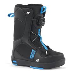 K2 Mini Turbo Youth Snowboard Boots 2024 - Black / 1