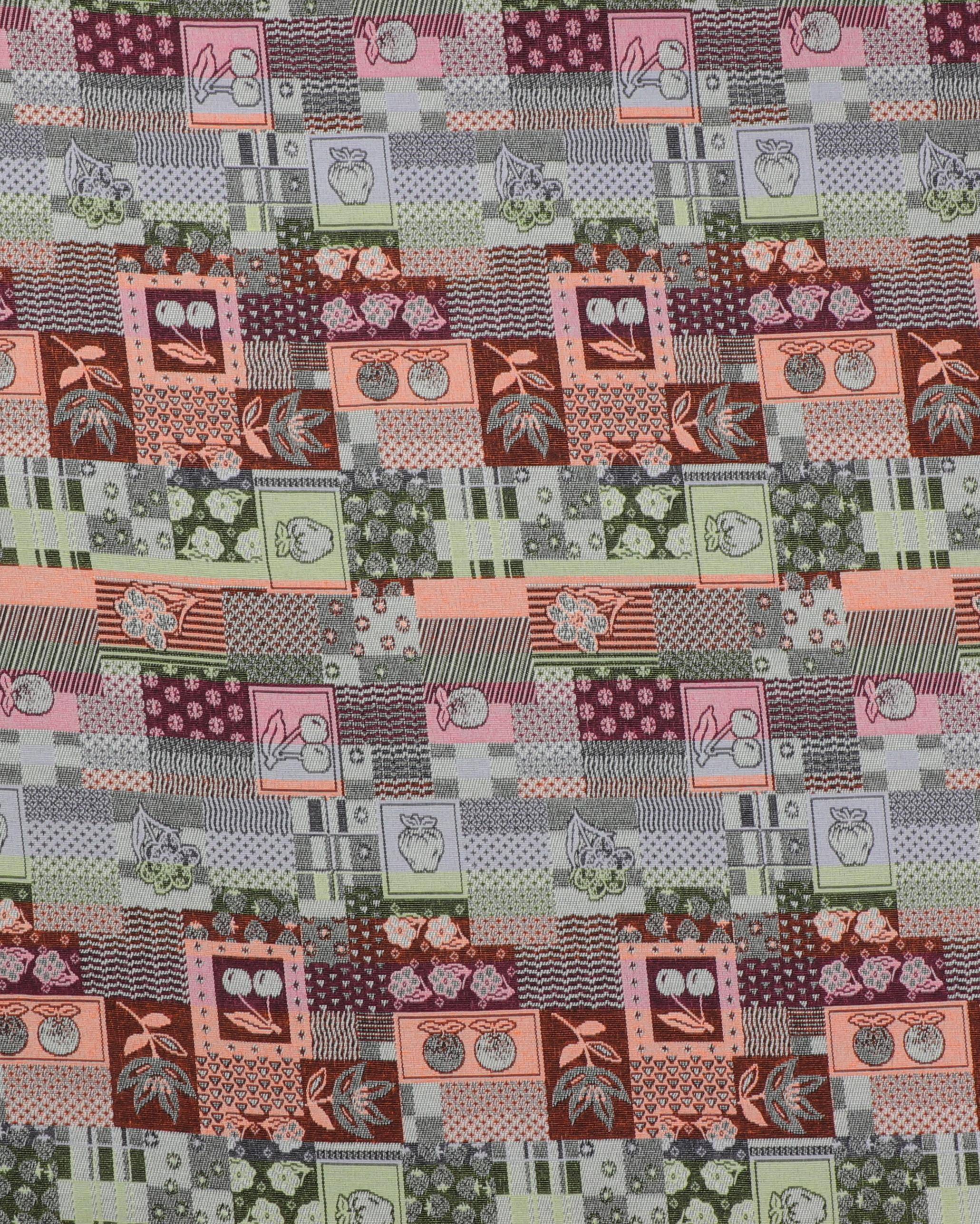 Felter med frugt og grønt - Gobelin - 50% Bomuld, 50% Polyester