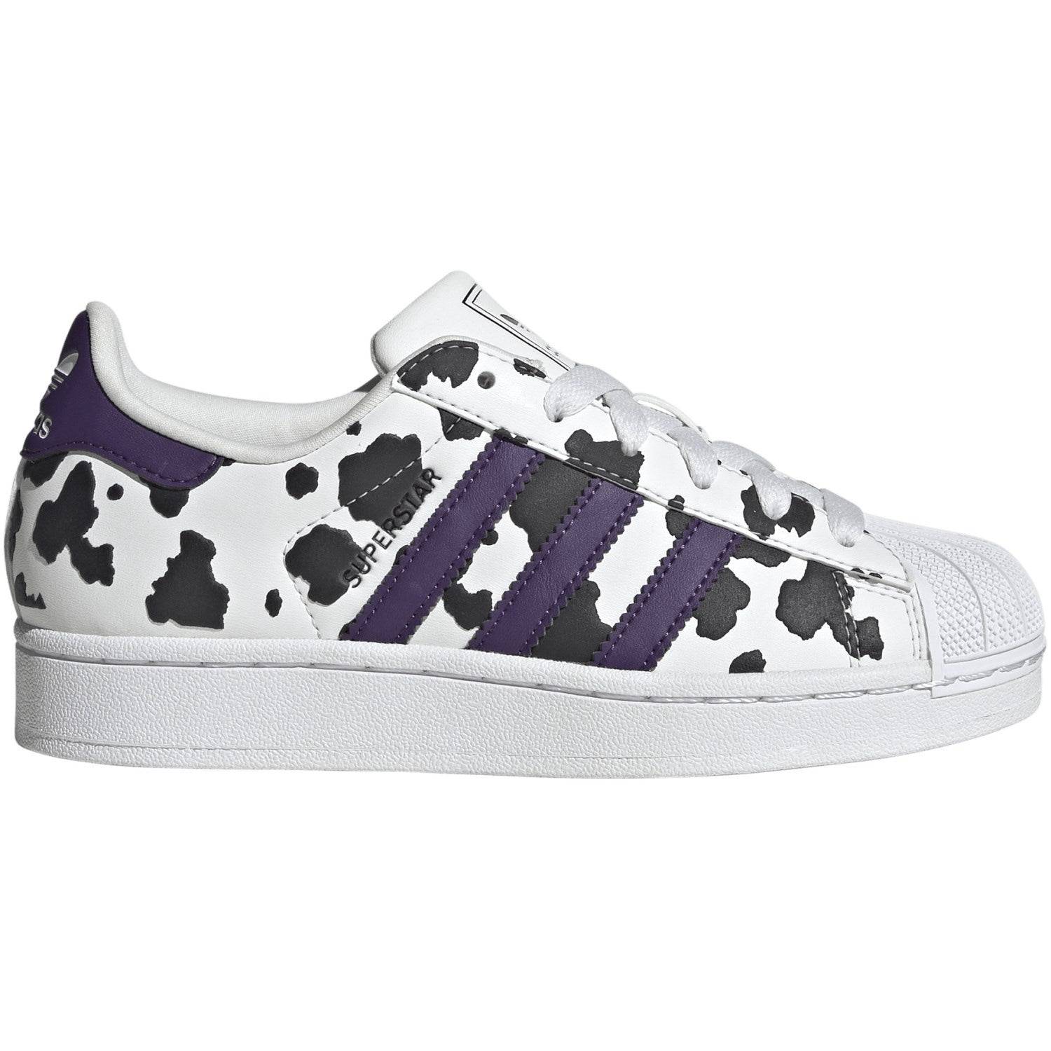 adidas Originals Crystal White Violet Ftwr White Superstar Ii J Sneakers Str. 40