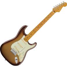 Fender American Ultra Stratocaster MN Mocha Burst Elektrisk guitar (Så godt som nyt)