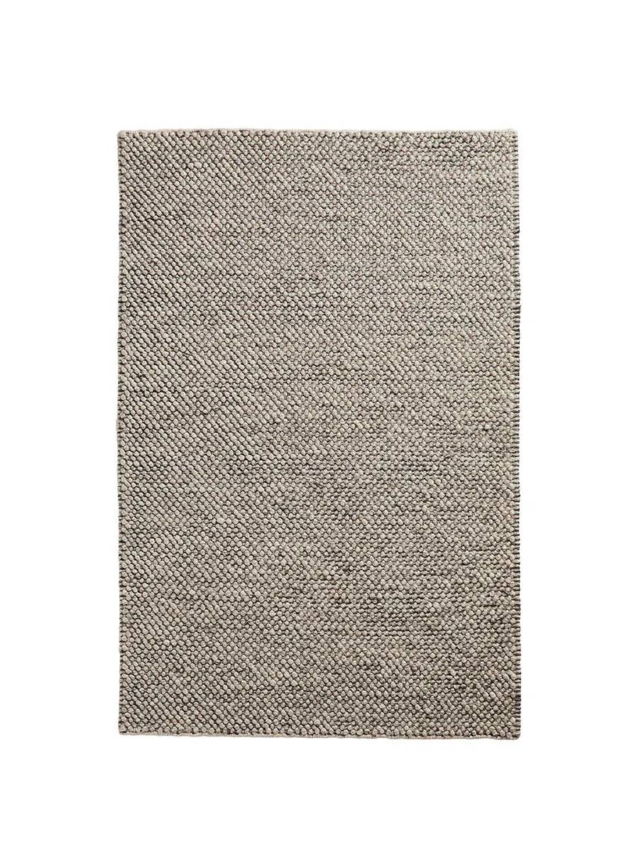 Tact Rug, dark grey fra Woud L240 cm x B170 cm - Jacobsen Plus