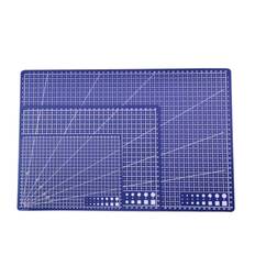 PVC Cutting Board Self Healing Rotary Mat Double-Sided Cutting Mat Carving Craft Hobby Tool A4 grön