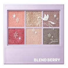 BLEND BERRY Aura Creation Holiday Limited Color 103 Melty Eyeshadow Eye Color KOSE 1 piece (Nectarine & Greige) (x 1)