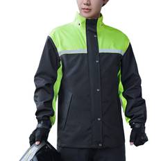 Rain Coat Pants Breathable Waterproof Portable Raincoat Suit for Men for Electric Bike Cycling L