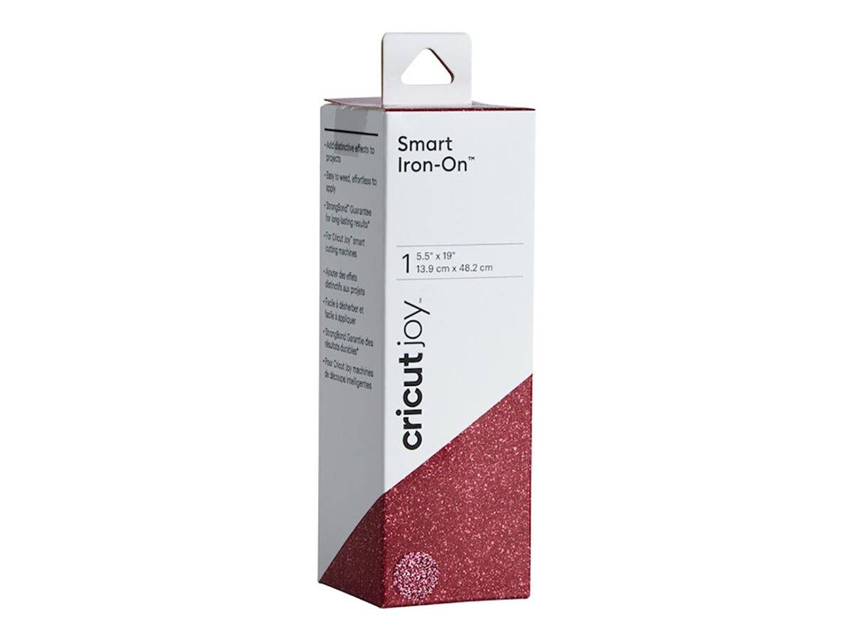 Cricut Joy Smart Iron-On Hobbymateriale Glitter-pink --> I externt lager, forväntat leveransdatum hos dig 11-04-2026