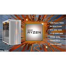 Luc Computer AG30 Ryzen 5 7600x 500GB NVMe SSD, 32GB, RTX4080