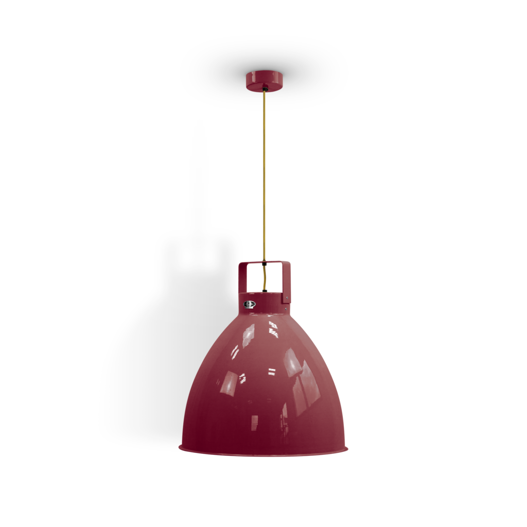 Augustin A540 pendel fra Jieldé - Burgundy / Blank