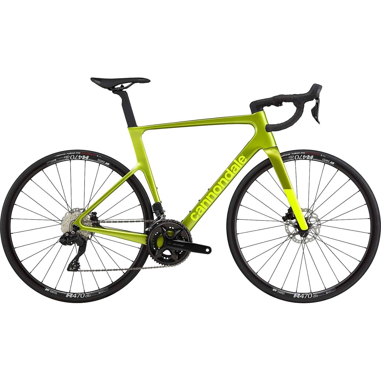 Cannondale SuperSix EVO Carbon 3 2024 - Shimano 105 Di2 2x12sp - DT Swiss R470
