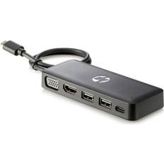 HP USB-C Travel Hub | uden strømforsyning