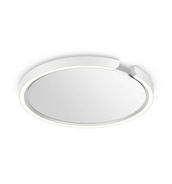 Occhio Mito soffitto 40 smal væg- og loftlampe, mat hvid