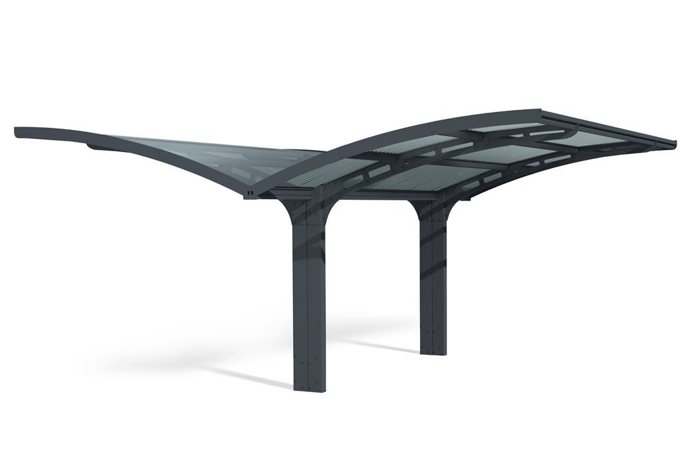 Dubbel carport i polykarbonat Arizona - T 4,95 x 5,77 m Palram - Canopia