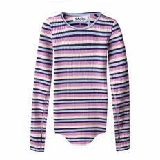 Molo Rochelle Langærmet T-shirt Cosmic Stripe  Cosmic Stripe 122/128 cm  Lyserød  122/128 cm  kvinde