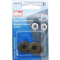 PRYM Magnetiska sy-på knappar 19mm