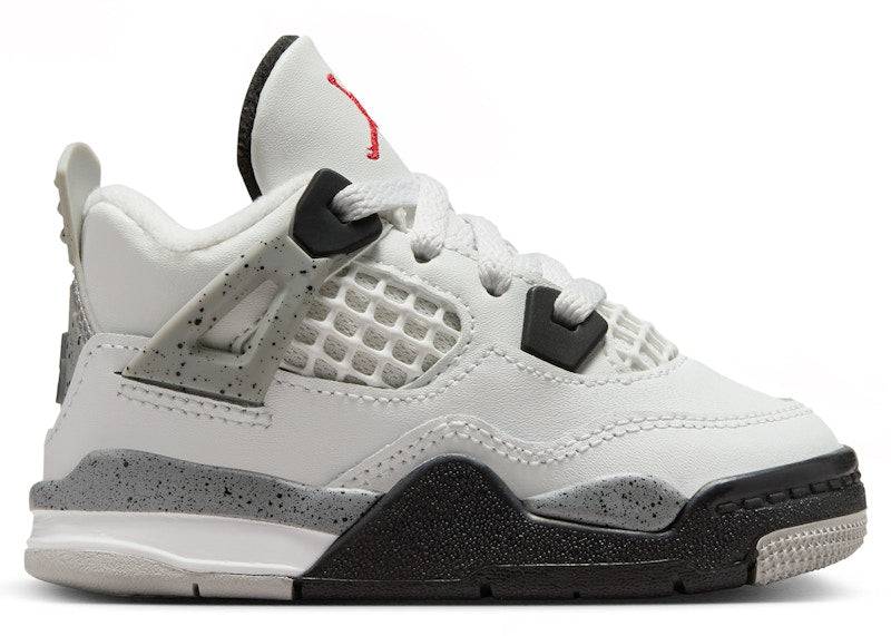 Jordan 4 Retro White Cement (2025) (TD) - 22 / Levering 3 til 6 dage