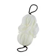 Kroppsborste i silikon Badhandduk lång band bad handduk stark gnidning dekontaminering vuxen frågar inte om ryggsubblar band bad blomma loofah Tillbaka skrubberbricka (Color : D)
