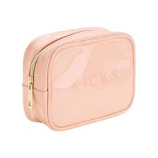 Small Boxy Make Up Bag Orange