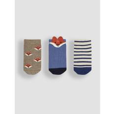 Jojo Maman Bébé JoJo Maman Bébé Navy 3-Pack Socks