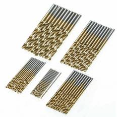50 st Set STS HSS Borrsats Koboltborrbitar HSS-Co För hårdmetall rostfritt stål 1mm-3mm