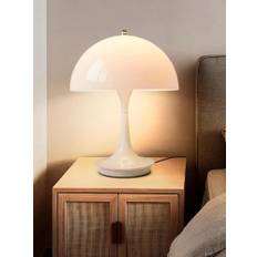 Modern Bedside Mushroom Table Lamp Bedroom USB Rechargeable LED Night Light Room Dining Table