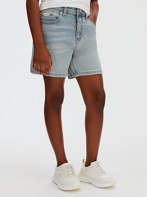 Denim Bermuda Shorts - Blue - 4 years (104 cm)