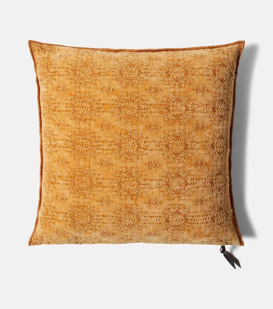 Maison de Vacances Cojín en mezcla de algodón - naranja - Talla Única