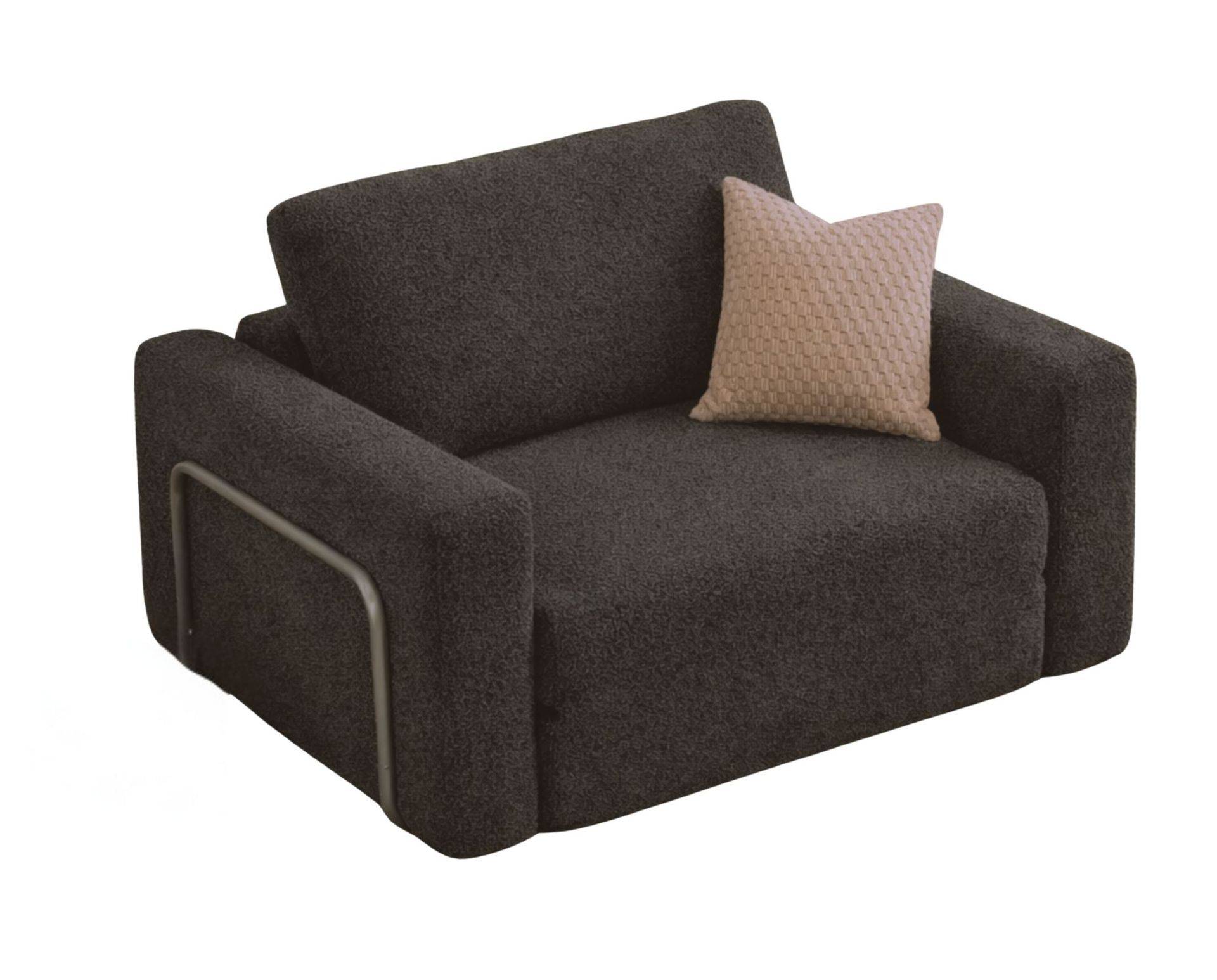 Sovesofa til 1 person Atelier Del Sofa Wello Single (80 x 70 cm) Antracit