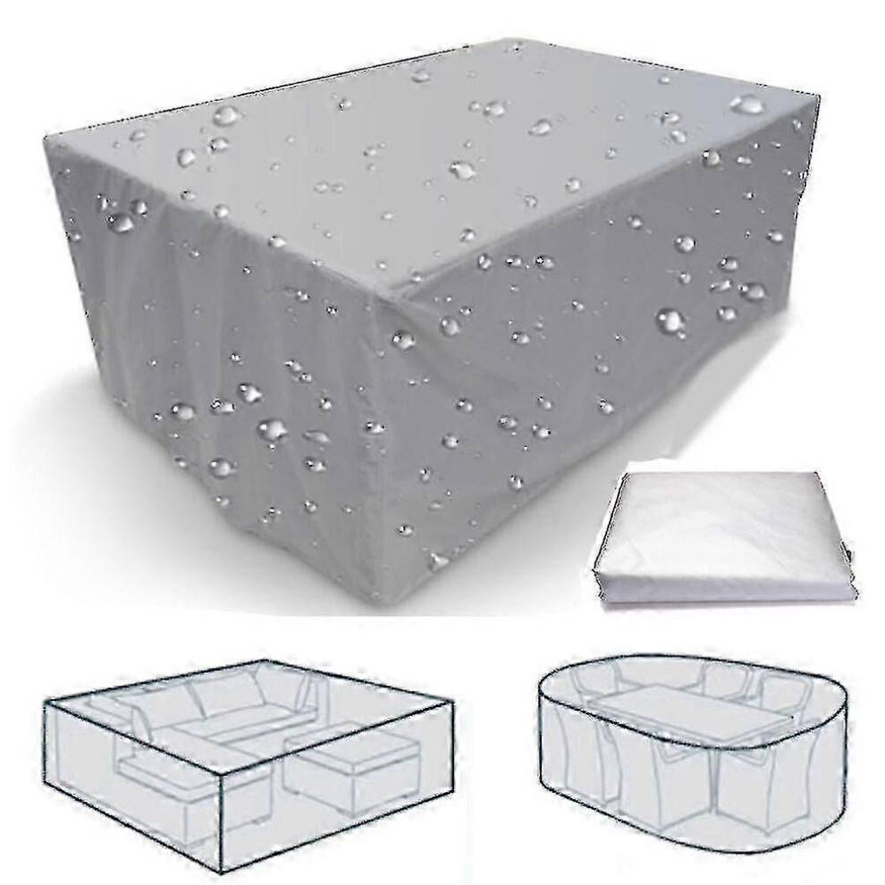 (308x138x89cm) 75 Sizes Waterproof Outdoor Patio Garden Furniture Covers Rain Snow Chair Covers