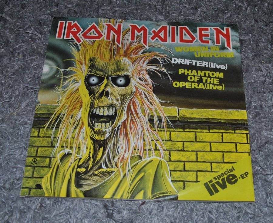Iron Maiden – Women In Uniform 12” Maxi - Vinyl - NWOBHM