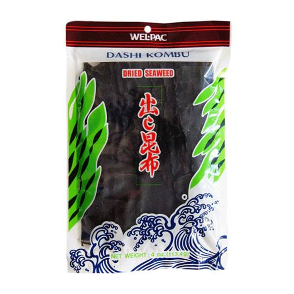 Wel-Pack Dashi Kombu Dried Seaweed – 113.4g