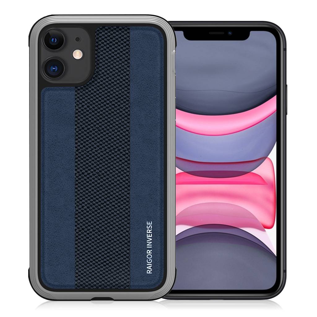 Raigor Inverse AIX-skydd för iPhone 11 - Blå