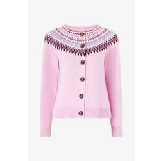 Jumperfabriken - Cardigan Joelle Cotton Cardigan - Rosa