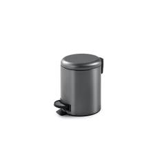 Hefe Potty soptunna, 3 liter, svart krom