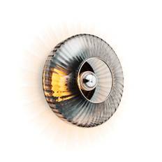 Design By Us New Wave Optic Lampe - Smoke lille - Eyeball m. guld base