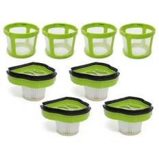 4-pak HEPA-filter + 4 kompatible Mesh-filterrammer kompatibel med Bissell Pet Hair Eraser håndholdt støvsuger_Newway_Newway