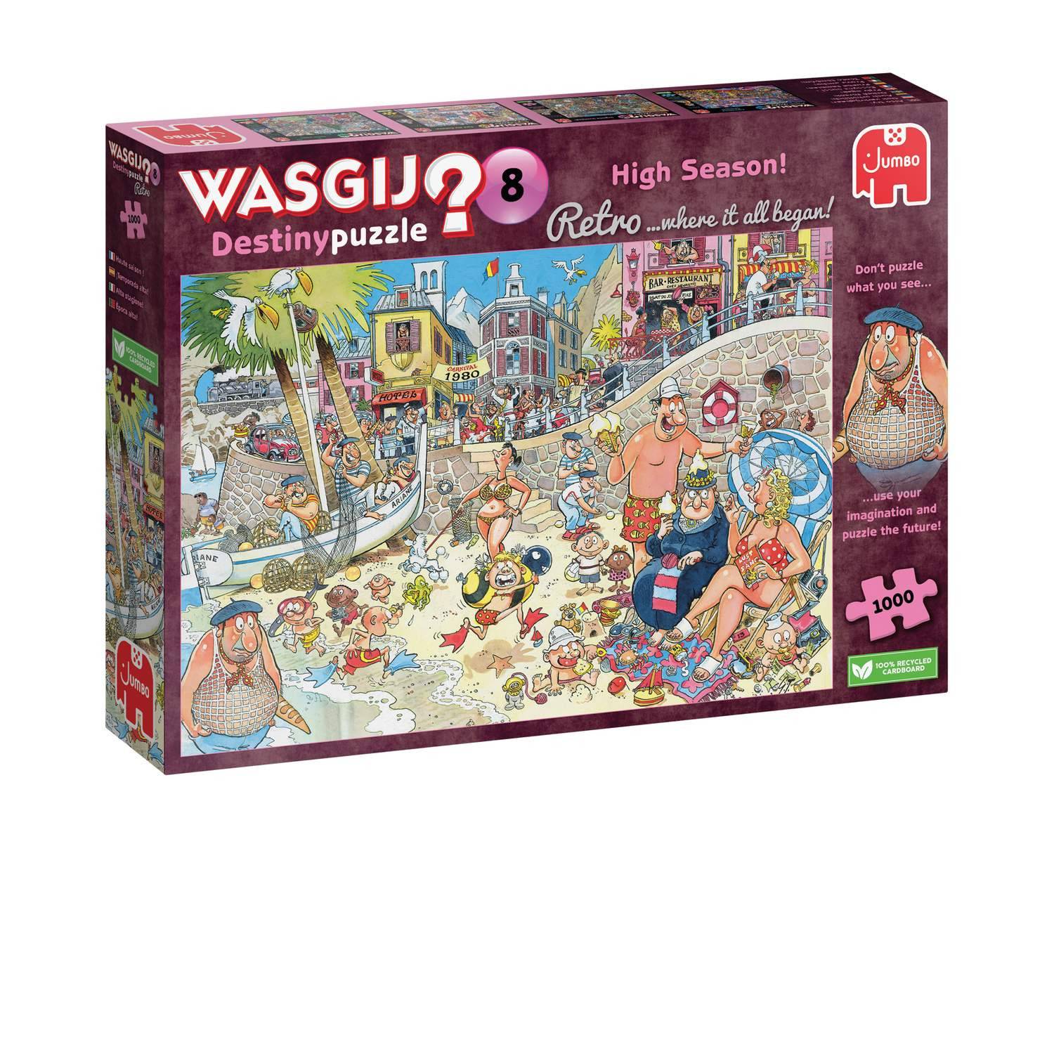 Wasgij Retro Destiny 8 High Season Pussel 1000 bitar - Wasgij - Leksaksaffären