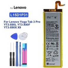 Batteri l15 d 1 p 31 4000 mah för lenovo yoga tab 3 tab 3 pro yt3-x90l yt3-x90f yt3-x90x x90 bateria